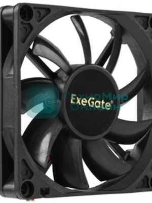 Вентилятор для корпуса ExeGate ExtraPower EP07015S3P черный, 70 мм, 3000 об/мин, 27 дБ, 3 pin