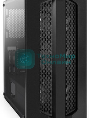 Компьютерный корпус Miditower ExeGate EVO-9205-EVO800 (ATX, БП EVO800RGb с вент. 12 см, с окном, 1хUSB+1хUSB 3.0, аудио, черный, 3 вент. 12см с RGb подсветкой)