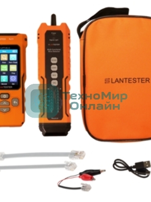 Тестер кабельный Lanmaster LAN-TST-LPTVE-C оранжевый/черный