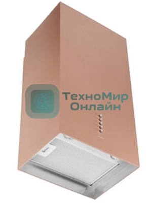 Вытяжка пристенная островная Maunfeld Bath 401 медный, 40 см, 1150 куб. м/ч, 52 дБ
