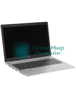 Клавиатура для ноутбука HP EliteBook 850 G5 755 G5 черная с серой рамкой, подсветкой и указателем