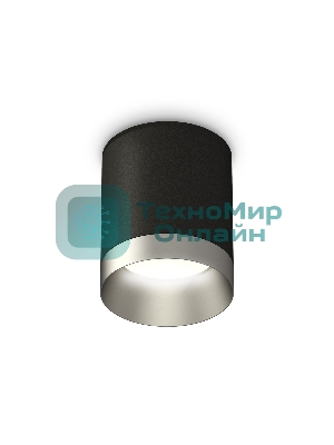 Светильник Ambrella Light XS6302023 SBK/MCH черный песок/хром матовый MR16 GU5.3 (C6302, N6133)