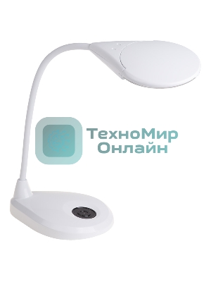 Лупа настольная 3D Rexant с подсветкой 3 LED, сенсорная регулировка яркости, EXPERT, белая