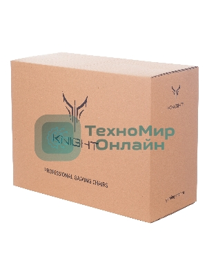 Кресло Knight OUTRIDER черный, экокожа, 120 кг, механизм качания