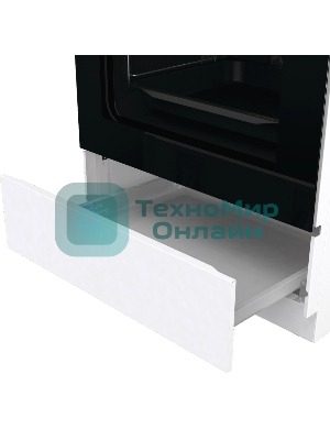 Плита комбинированная Gorenje GK6A20WF белый, конфорок 4 газовых, духовка 65 л, 60 см x 85 см x 60 см