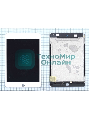 Модуль (матрица + тачскрин) для iPad mini 4 (A1538, A1550) белый