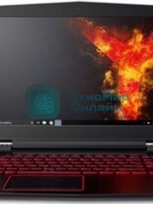 Клавиатура для ноутбука Lenovo Legion Y520 Y520-15IKB черная без рамки, белый подсветка