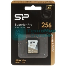 Флеш карта microSD 256Gb Silicon Power Superior Pro A2 microSDXC Class 10 UHS-I U3 Colorful 100/80 Mb/s