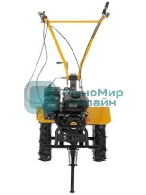 Мотоблок Denzel DPT-270X, 7 л.с., диск.сцеп, шир 90 см, глуб 35 см, фрез 3х4, ВОМ, передачи 2В/1Н