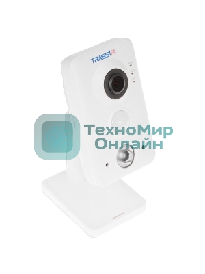 Камера видеонаблюдения IP Trassir TR-D7151IR1 1.4-1.4мм корп.:белый