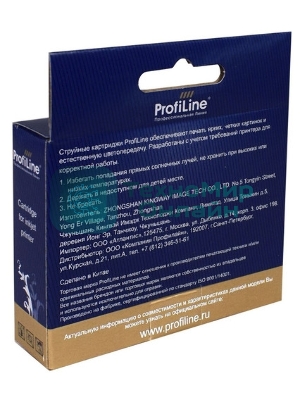 Картридж струйный ProfiLine PL-T0481 для принтеров Epson StylusPhoto R200/R220/R300/R300M/R320/R325/R340/RX500/RX600/RX620 Black водн
