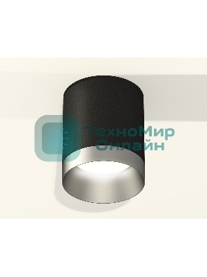Светильник Ambrella Light XS6302023 SBK/MCH черный песок/хром матовый MR16 GU5.3 (C6302, N6133)