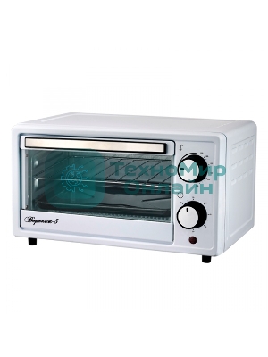 Мини-печь Великие Реки Воронеж-5, 900 Вт, 9 литров, таймер на 60 минут, функции духовки, гриля, тостера, быстрый нагрев, компактный размер