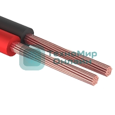 Кабель акустический Rexant 2х1,50 мм², красно-черный, бухта 100 м