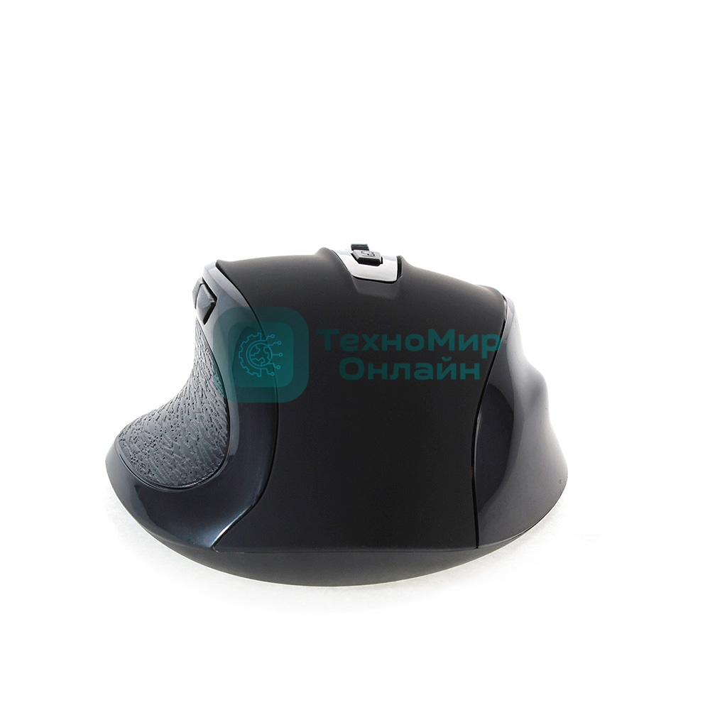 Мышь беспроводная Crown CMM-935W черный, 1600 dpi, радиоканал, USB, кнопки - 6