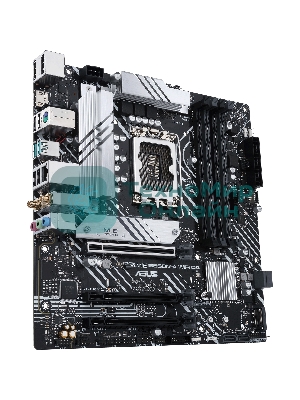 Материнская плата ASUS PRIME B660M-A WIFI D4, Socket LGA 1700, Intel B660, 4xDDR4, 4xSATA, 2xM.2, 1xPCIe 4.0 x16, 1xPCIe 3.0 x16, 1xDP, 2xHDMI, 1x 1Gb LAN, 2xUSB-A 3.2 Gen 2, 4xUSB-A 2.0, 3x3.5 мм, 7.1, mATX