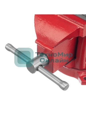 Тиски слесарные Matrix, 125 мм, поворотные, с наковальней