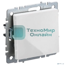 Выключатель 1-кл. IEK BRITE 10А ВС10-1-0-БрБ белый