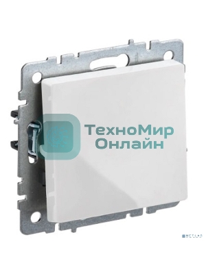 Выключатель 1-кл. IEK BRITE 10А ВС10-1-0-БрБ белый