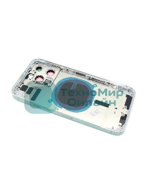 Задняя крышка (корпус) в сборе с рамкой для Apple iPhone 14 Pro Max белый