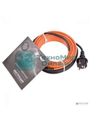 Греющий саморегулирующийся кабель Rexant (в трубу) 10HTM2-CT (2м/20Вт)