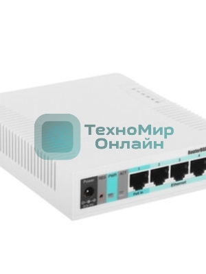 Роутер беспроводной MikroTik RB951UI-2HND N300 10/100BASE-TX белый