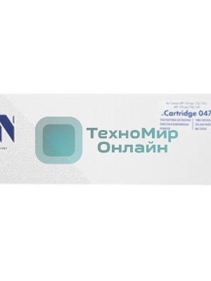 Картридж лазерный NVPrint совместимый NV-047T для Canon LBP-110 ser/112/113/MF-110 ser/112/113 (1600k)
