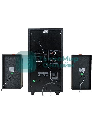 Акустическая система Dialog Progressive AP-200 черный2.1, 30W+2*15W RMS, USB+SD reader