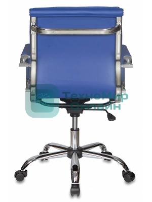 Кресло Бюрократ CH-993-Low/blue синий, экокожа