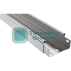 Лоток листовой неперфорированный 100х50 L3000 сталь 0.7мм IEK CLN10-050-100-3