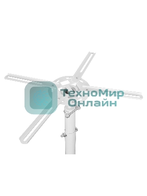 Кронштейн для проектора Buro PR06-W белый макс.20кг потолочный поворот и наклон