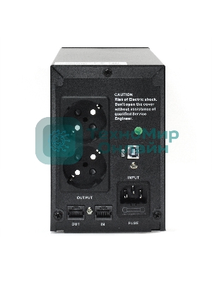 Источник бесперебойного питания CROWN Line Intractive CMU-SP650EURO LCD USB 650VA\390W, корпус металл, 1x12V/7AH, розетки 2*EURO+3*IEC, трансформатор AVR 140-290V, LCD-дисплей, съемный кабель 1.2 м, порт RJ11/45, порт USB, защита: от перегрузки, от КЗ, от скачков напражения