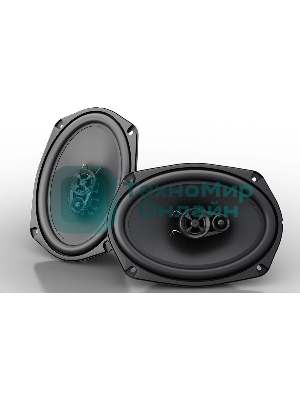 Колонки автомобильные Prology CX-693 200Вт 90дБ 4Ом 15x23см (6x9дюйм) (ком.:2кол.) коаксиальные трехполосные