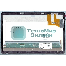 Модуль (матрица + тачскрин) для Asus Q500A-1B черный с рамкой