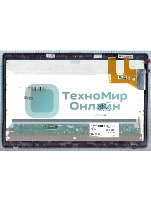 Модуль (матрица + тачскрин) для Asus Q500A-1B черный с рамкой