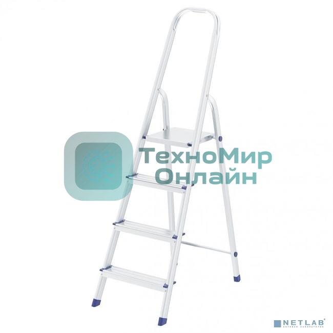 Лестница-стремянка FIT РОС алюминиевая, 4 ступени, вес 3,0 кг 65342