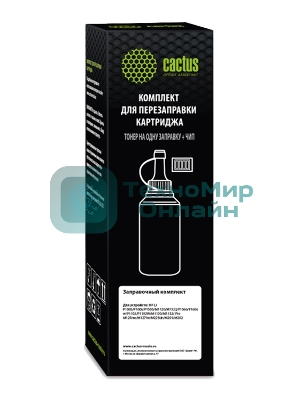 Тонер Cactus CS-RK-CE285A черный туба 85гр. с чипом для принтера HP LJ P1005/M1120/P1606w; Pro M125nw/M127fw/