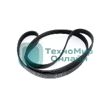 Ремень 1280 J6 для стиральной машины Electrolux, Zanussi, AEG, Whirlpool, Indesit черный 1240мм