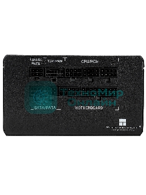Блок питания Thermalright, 850W 80+ Bronze (ATX, 3.0, PCIe 5.0, Full modular, 1x24(20+4)pin, 2xCPU 8(4+4)pin, 4xPCIe*2 8(6+2)pin, 3xSATA3, 1x12+4pin (12VHPWR PCIe 5.0 12+4pin 600mm), 3xMOLEX4pin, Active, 120x120мм, 150x140x86mm, APFC, black)