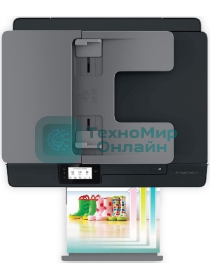 МФУ струйное HP Smart Tank 615 AiO (Y0F71A), A4, цветной, печ. до 22 стр/мин. (ч/б) до 16 стр/мин. (цвет), скан. до 5 стр/мин. (ч/б) 3 стр/мин. (цвет), 1200 x 1200 dpi (ч/б печать, скан.) 1200 x 4800 dpi (печать цвет), USB, Wi-Fi, BlueTooth, Air Print, Mopria