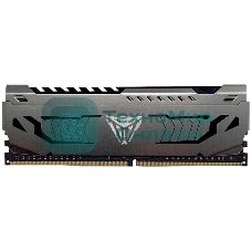 Оперативная память Patriot Viper Steel, DDR4, 8GB (1x8GB), 3600MHz, CL18, DIMM, с радиатором, черный