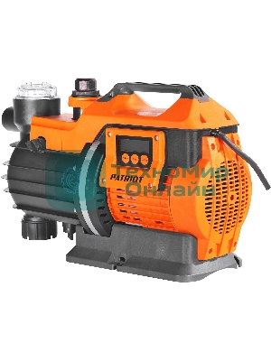 Насос автоматический PATRIOT R 1500 LCD 1500 Вт, 60 м, эл. управление, дисплей