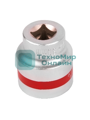 Головка Matrix торцевая 30мм 6-гранная crv под квадрат 1/2'' хромированная