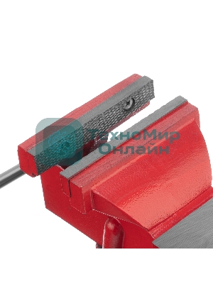 Тиски слесарные Matrix, 125 мм, поворотные, с наковальней