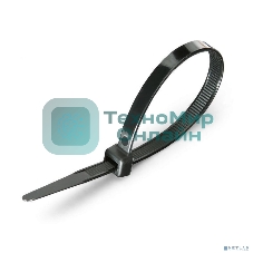 Стяжки пластиковые Gembird NYT-100x2.5B 100 мм х 2.5 мм, черные (100 шт.)