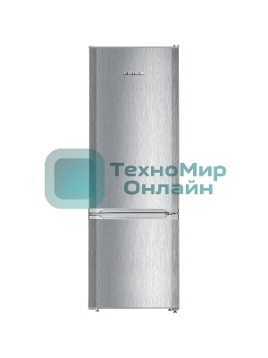 Холодильник Liebherr CUELE 2831-26 001 серебристый двухкамерный 212/53л морозилка снизу