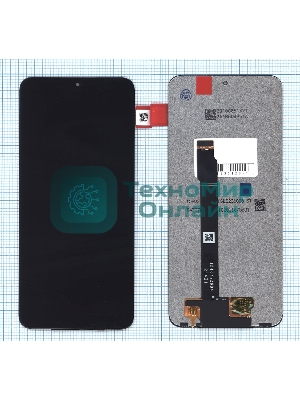 Дисплей (модуль) для Huawei Honor X8 4G в сборе с тачскрином черный