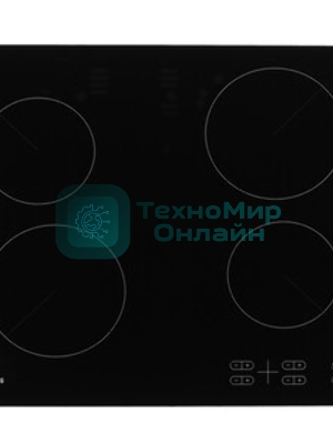 Встраиваемая электрическая панель Samsung NZ64T3506AK/WT 575x505x55 мм, стеклокерамика, 4 конфорки, скошенная рамка,сенсорное управление, светодиодный LED-дисплей, защита от детей, черный