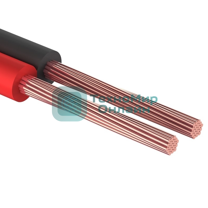 Кабель акустический PROconnect 2х2,50 мм², красно-черный, бухта 100 м