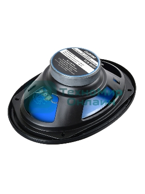 Колонки автомобильные Digma DCA-B693 300Вт 90дБ 4Ом 15x23см (6x9дюйм) (ком.:2кол.) коаксиальные трехполосные